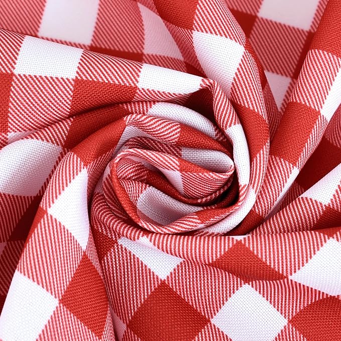 Classic Gingham Tablecloth Fabric - Image 3