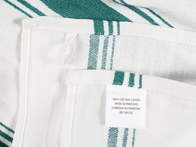 KAF Home Assorted Flat Kitchen Towels | 100% Cotton - Image 5