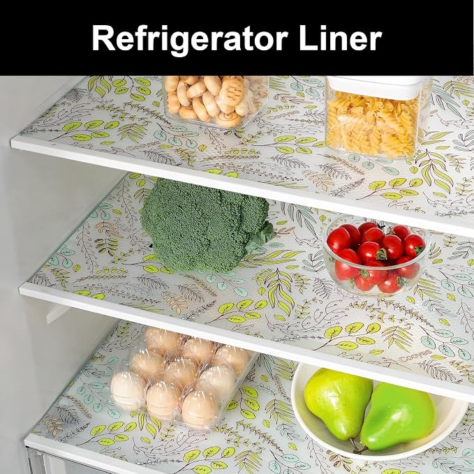 Cooyes Shelf Liner, Non-Adhesive Waterproof Drawer Liner, Durable Easy-to-Cut - Image 3