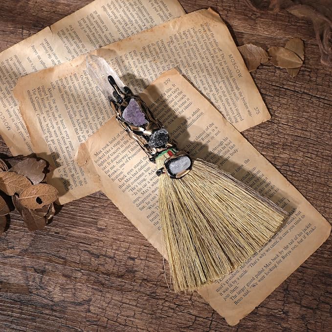 White Crystal Witch Broom - Image 2