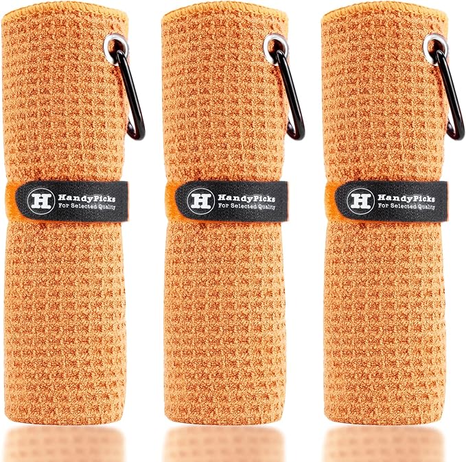Handy Picks Microfiber Golf Towel by HandyPicksGolf