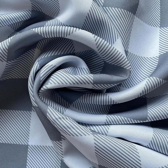 Waterproof Checkered Tablecloth Fabric - Image 9