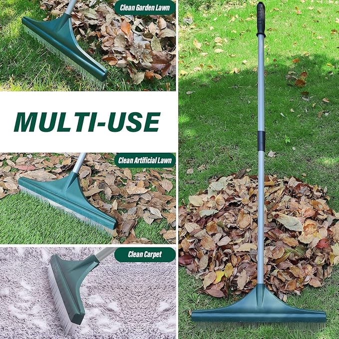 SOYUS Artificial Turf Rake Carpet Rake, Hand Rakes - Image 7