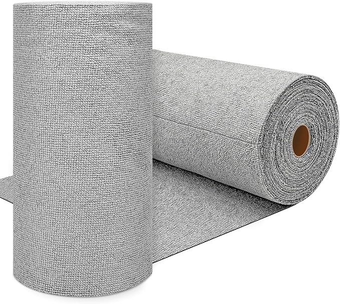 75 Pack Microfiber Cleaning Cloth Roll, Reusable Washable Ultra Tear Away by Whkvnng
