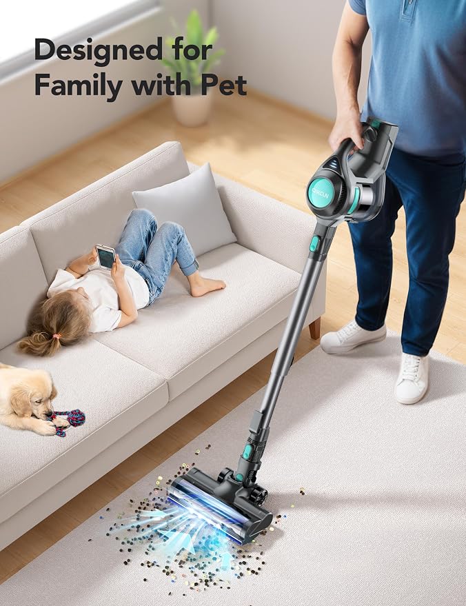 Cordless Vacuum Cleaner, 8-in-1 Powerful Vacuum Cleaners - Image 3