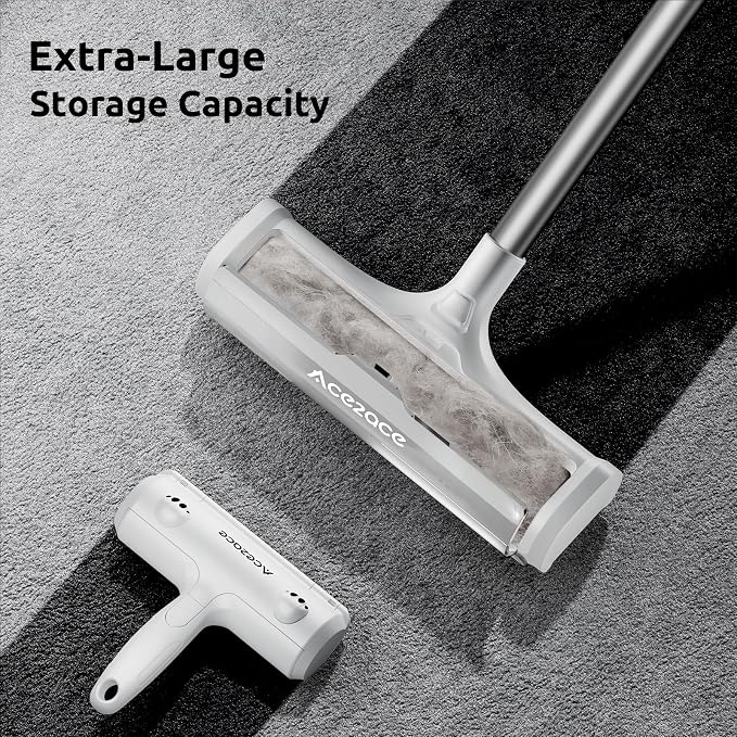 ACE2ACE A3 Pro Carpet Roller for Pet Hair, Carpet Pet Hair Removal Tool - Image 4