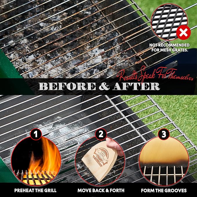 Wood Grill Scraper - Image 4