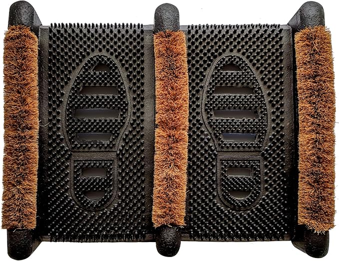 NINAMAR Mud Scrubber Rubber Brush Mat by NINAMAR