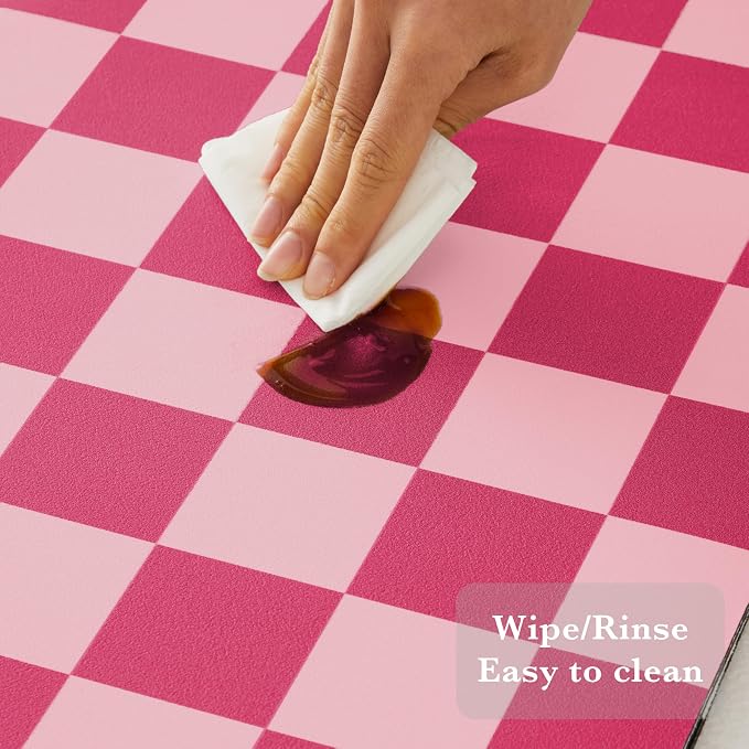 Checkered Dish Drying Mat for Kitchen Counter, Coffee Bar Station Accessories - Image 6