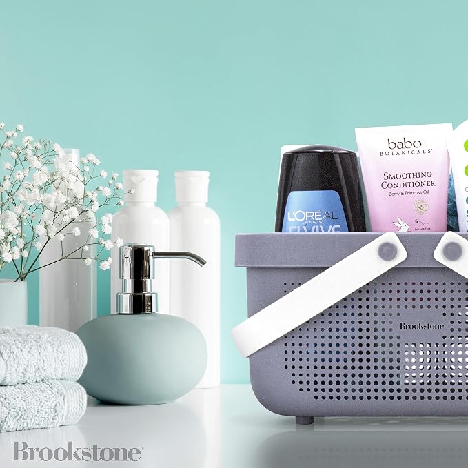 Brookstone Modern Large Portable Shower Caddy - Image 5