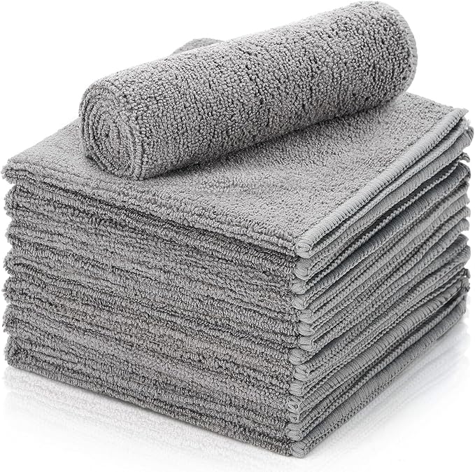 Honeydak 8 Pack Microfiber Record Cleaning Cloth, TV Screen, Musical Instrument by Honeydak