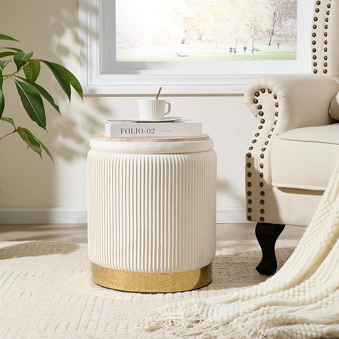 Royal Windsor Round Ottoman - Image 3