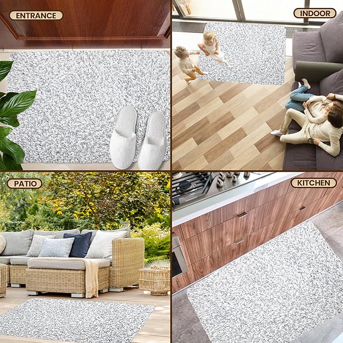 Premium Microfiber Indoor Door Mat – 24"x36" Washable Entry Mat, Waterproof - Image 7
