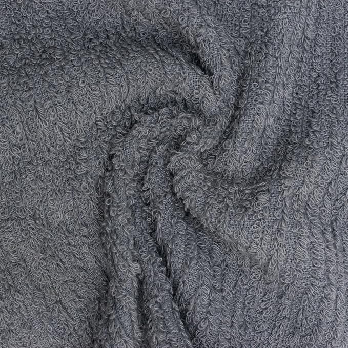 Textila Bar Mop Towels 12x12 Inch – White & Grey – Pack of 10 - Image 5