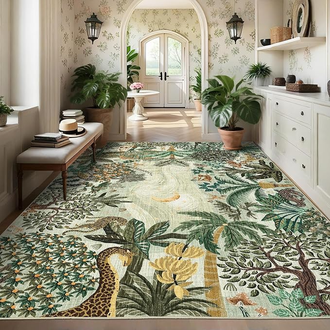 GarveeHome 4x6 Washable Area Rug - Image 3