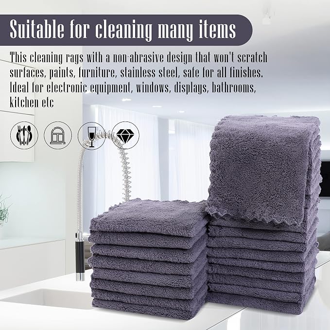 Sunny zzzZZ 24 Pack Kitchen Dishcloths - Image 7