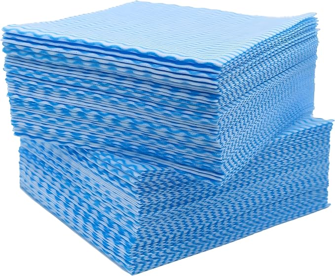 Bexter Disposable Cleaning Towels & Dish Cloths – Reusable Blue Handy Cleaning - Image 6