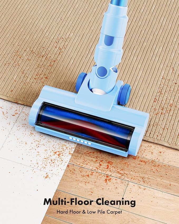 Trucozie Cordless Vacuum Cleaner, 8-in-1 Lightweight Stick Vacuum - Image 5