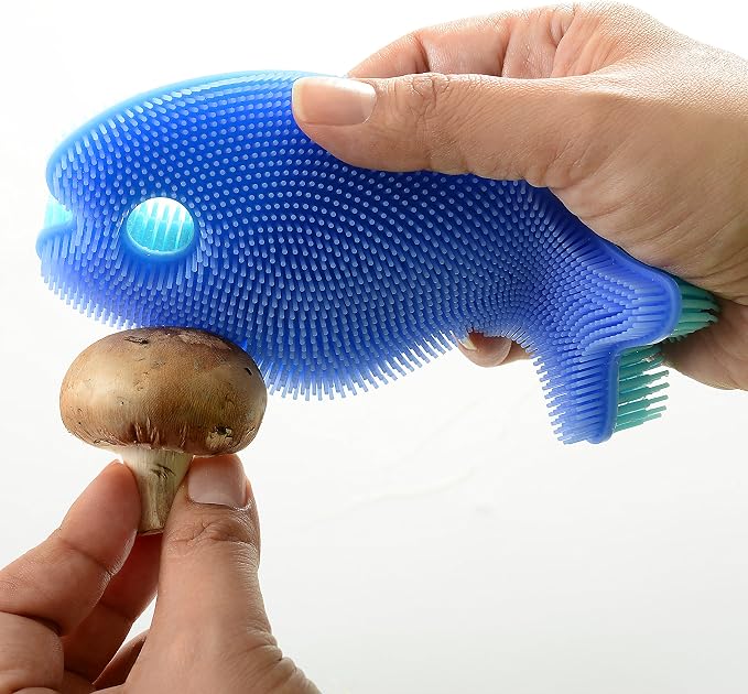 Norpro Fish Silicone Dish Brush - Image 7