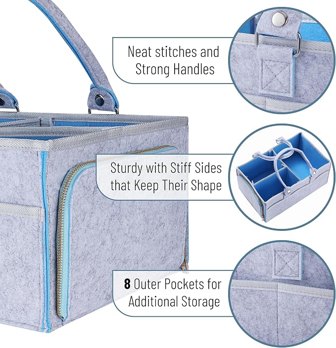 Mr. Pen- Baby Diaper Caddy Organizer, Diaper Organizer, Car Diaper Caddy - Image 3