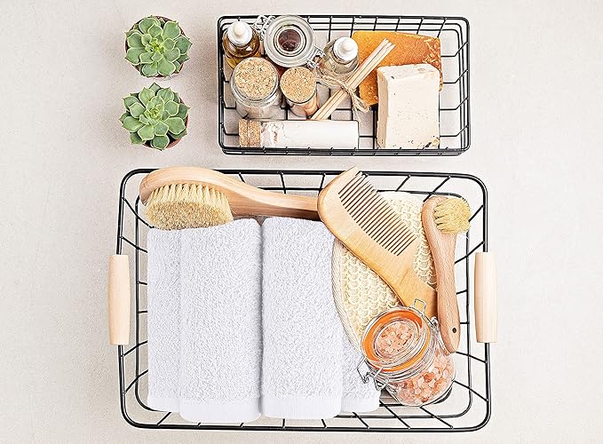 Utopia Towels 24 Pack Cotton Washcloths Set, 100% Ring Spun Cotton, Highly - Image 8