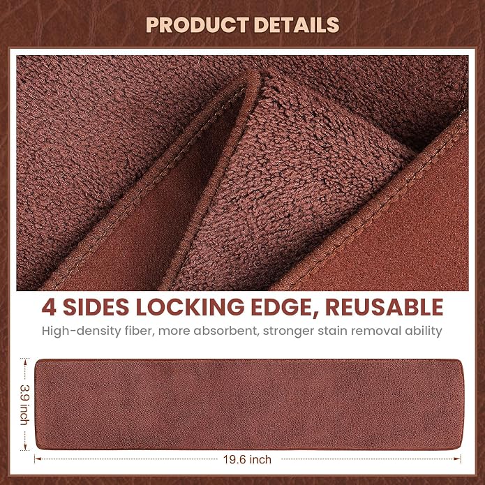 10 Pcs Shine Shoes Cloth Kit Polish Dauber Applicators Cleaning Leather Shoes - Image 2