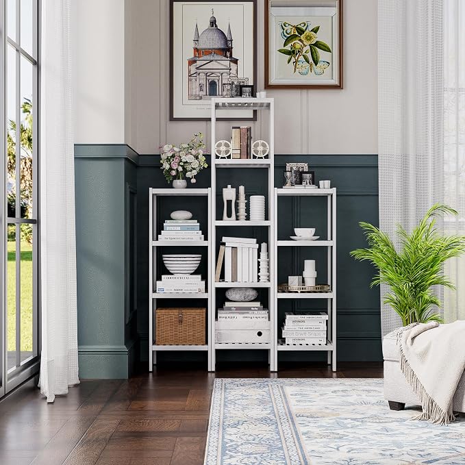SMIBUY Bathroom Storage Shelf, 5-Tier Bamboo Rack Organizer - Image 5
