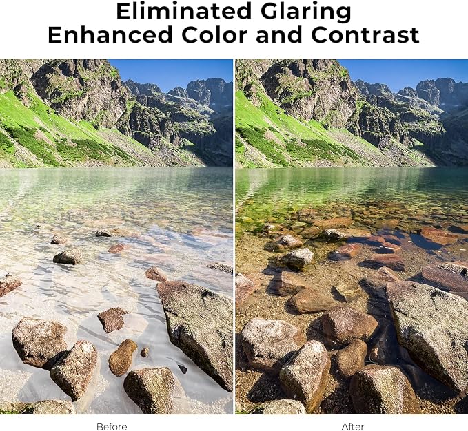 K&F CONCEPT 39mm Circular Polarizer Filter Ultra-Slim 18 Multi-Coated Optical - Image 5