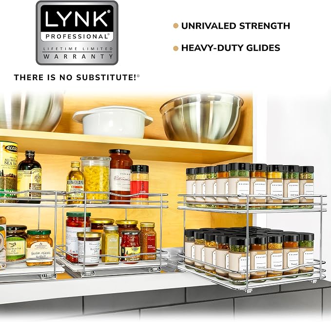 LYNK PROFESSIONAL® Pull Out Spice Rack Organizer - Image 7