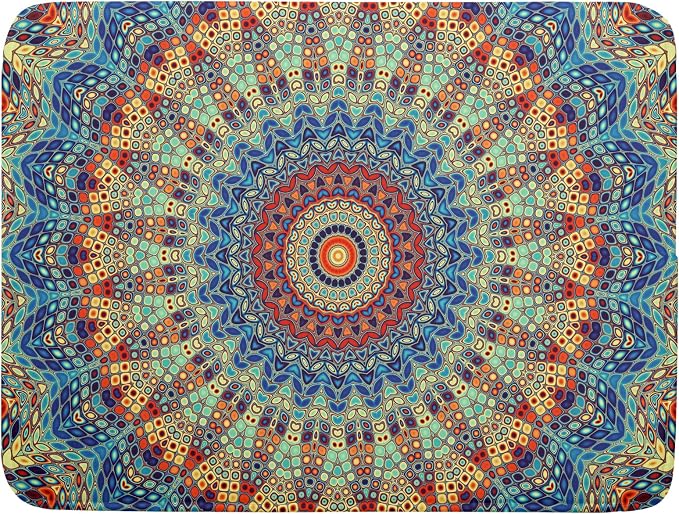Bohemian Mandala Dish Drying Mat by Sweetshow