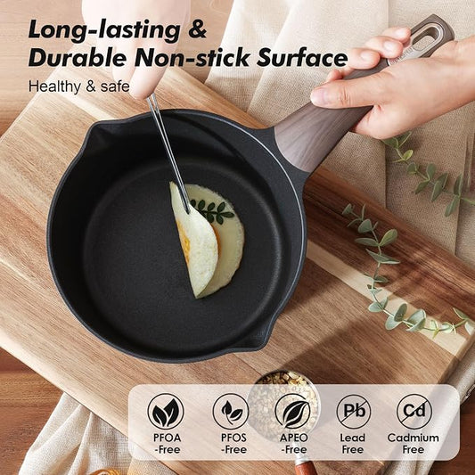 SENSARTE 2.0 & 3.0 Quart Sauce Pan Sets - Image 2