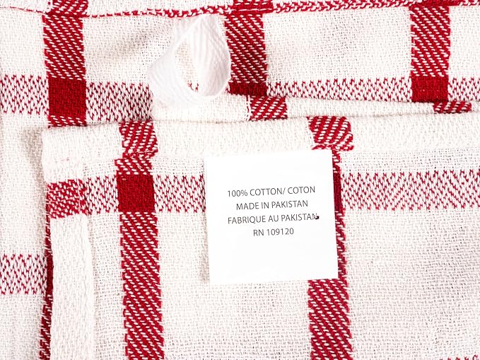 KAF Home Assorted Flat Kitchen Towels |100% Cotton - Image 6