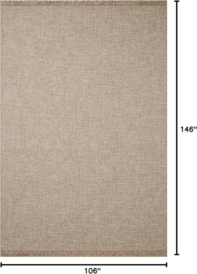 Loloi Dawn Collection Indoor/Outdoor DAW-04 Coffee 8'-10" x 12'-2" Area Rug