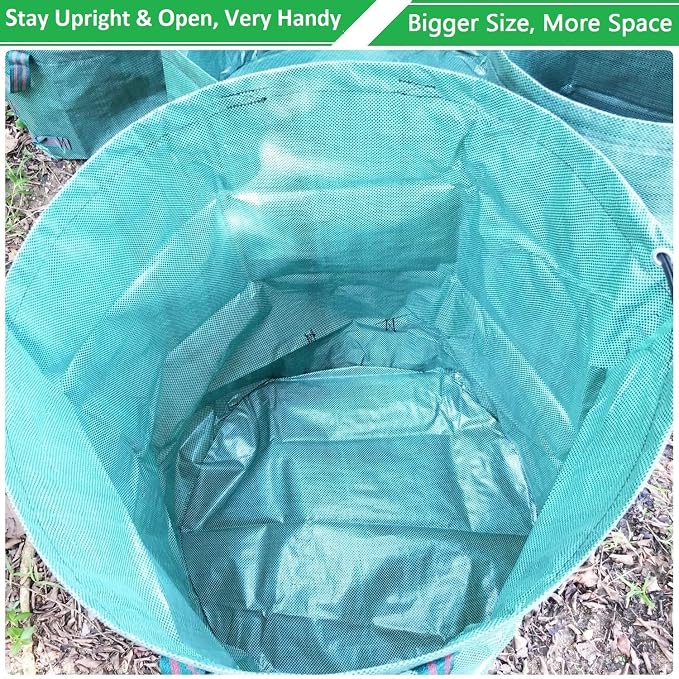 Standard 3-Pack 32 Gallons Yard Garden Bags - Image 5