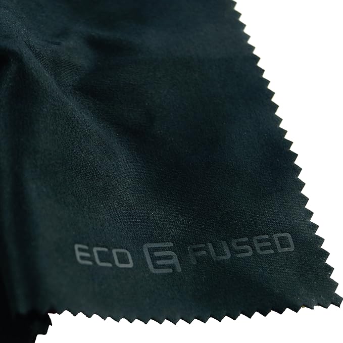 Eco-Fused Blue/Black Microfiber Cloth - Image 8