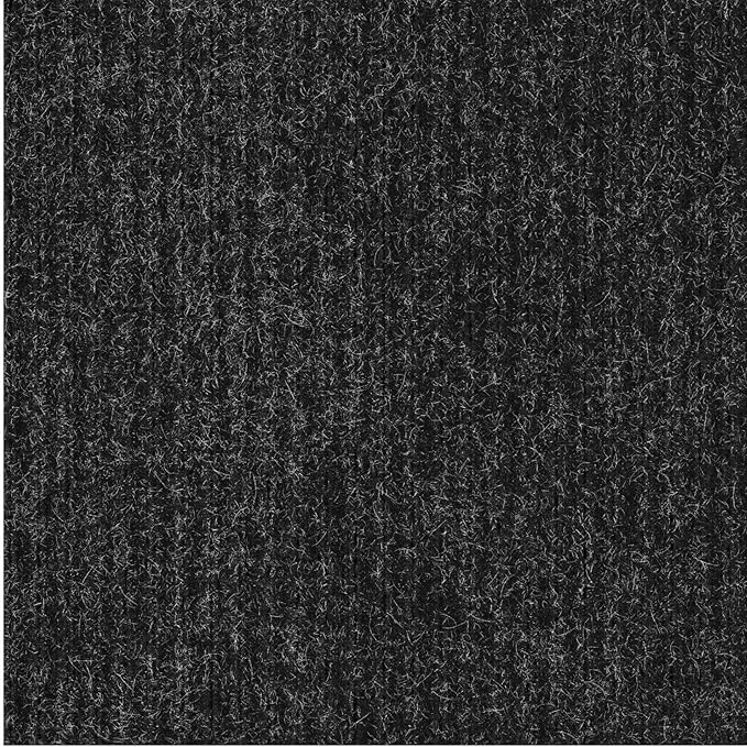 sigun Modern Non-Slip Hallway Runner Rug – Washable, Stain-Resistant & Custom Size – Durable Indoor/Outdoor Carpet for Entryway, Kitchen, Porch, Balcony, Patio & Garage – High-Traffic | Black - 2 x 23