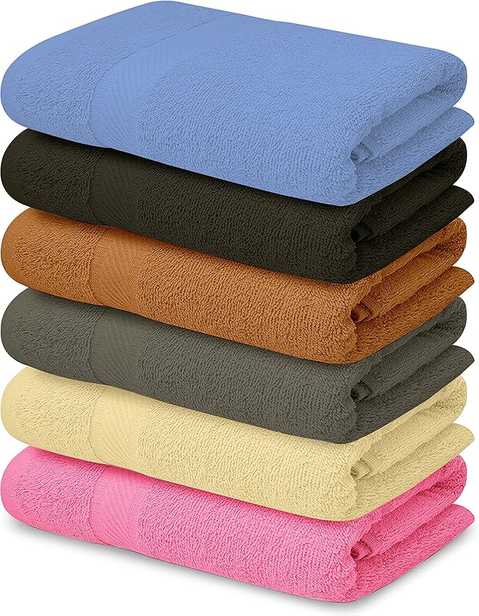100% Cotton Bath Towels-27x54inch by QUBA+LINEN