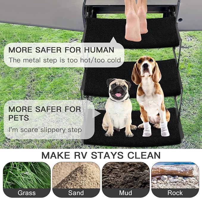 OKBA RV Step Covers, Camper Step Cover - Image 4