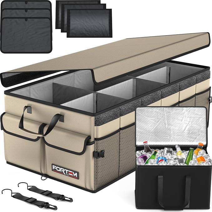 FORTEM Trunk Organizer with Cooler by FORTEM