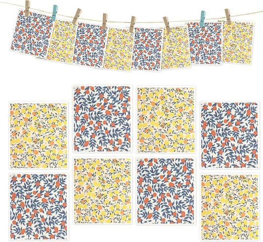 YoulerTex Swedish Dishcloths Dish Towels Set: 6 Packs Cellulose Sponge Cloths by YoulerTex