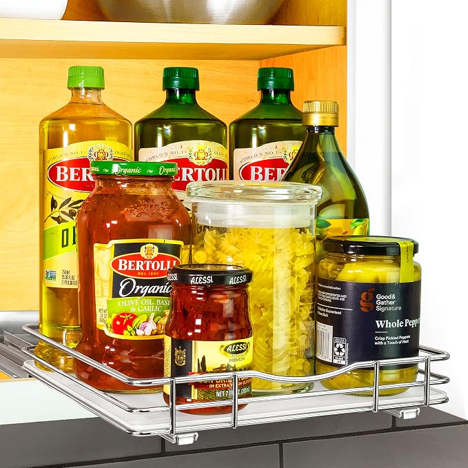 LYNK PROFESSIONAL® Pull Out Spice Rack Organizer by LYNKPROFESSIONAL