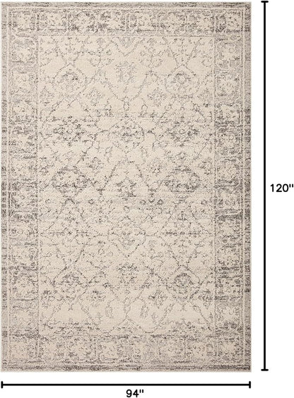 Loloi Magnolia Home by Joanna Gaines Gigi Collection GIG-02 Ivory/Stone 7'-10" x 10' Area Rug