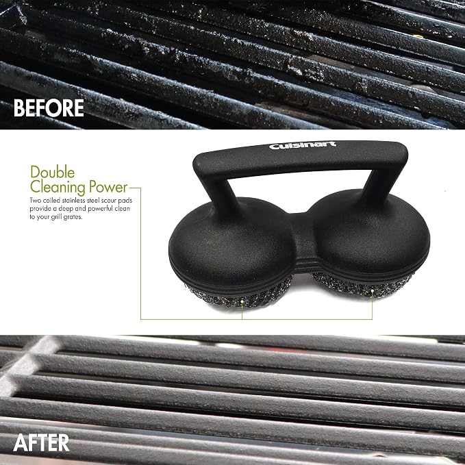 Cuisinart Power Scour Bristle‑Free Grill Brush – Heavy‑Duty Cleaning Tool - Image 6