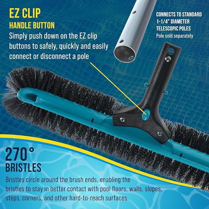 U.S. Pool Supply Pool Brush Head - Image 4