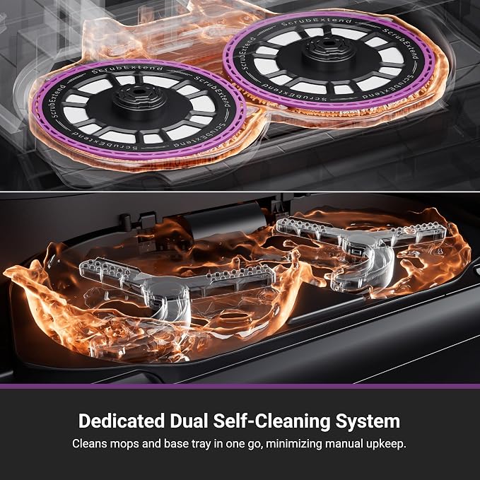 Eureka J15 Max Ultra Self-Emptying Robot Vacuum Combo All-in-one, 000 Pa - Image 5