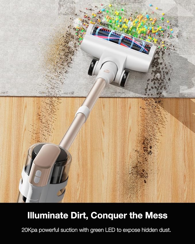 Cordless Stick Vacuum Cleaner for Home, Lightweight Rechargeable Vacuum - Image 4