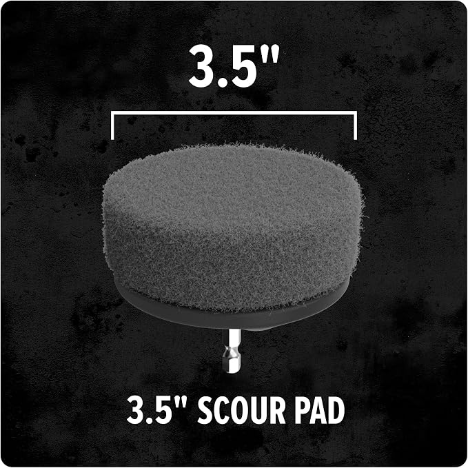 Dirt Devil Scour Pad Cleaning Set, 3 Piece, 3.5" Pads, - Image 4