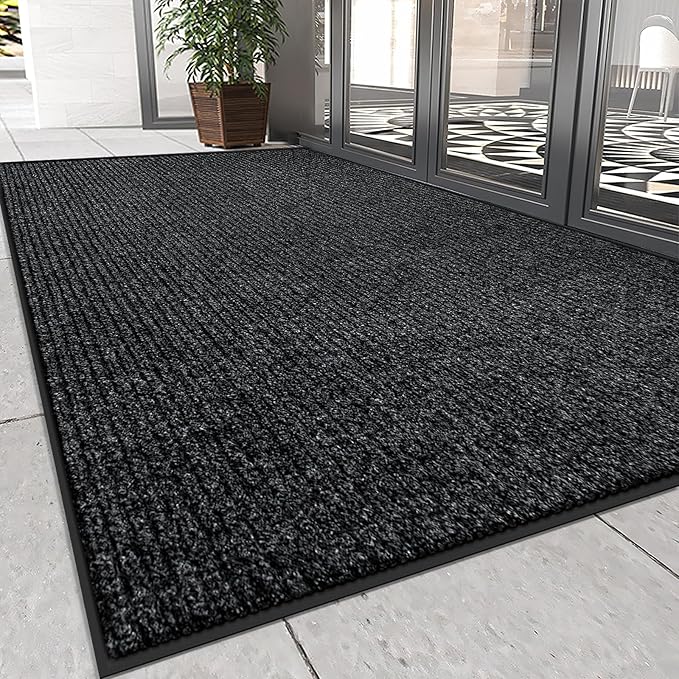 Vicwe Indoor Outdoor Door Mat, Non-Slip Washable Doormats Entrance Mats by Vicwe