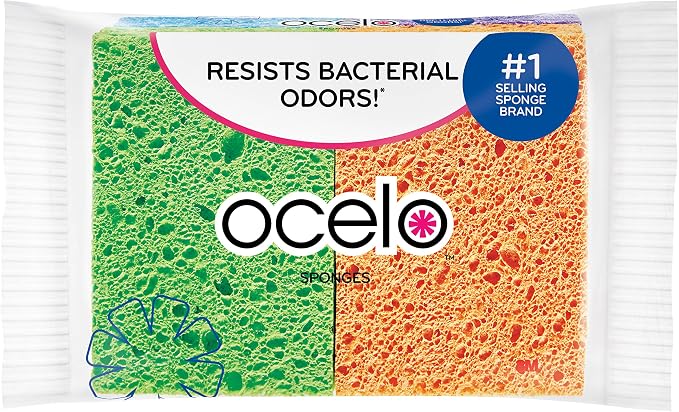 ocelo Handy Utility Kitchen Sponges, 4 Sponges/Pk - Image 2