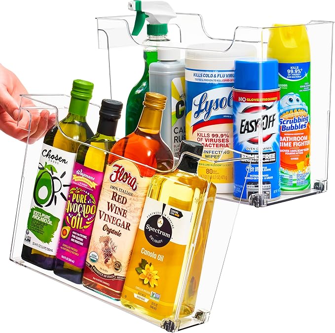 Sorbus Roll Out Bottle Organization Bins by Sorbus
